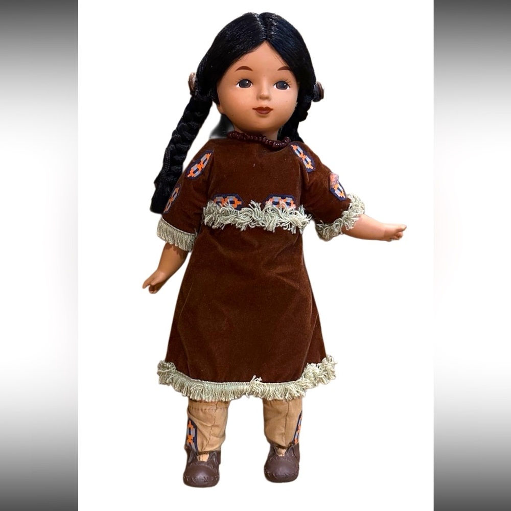 VTG 1994 Sandy Dolls Native American series the Kiowa eagles son doll